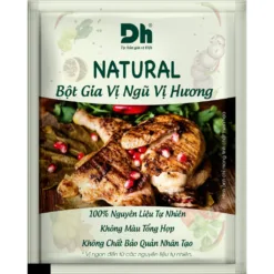 Natural Dh Foods Seasoning - Five Spices, Curry, Grilled Meat/Cham Cheo/Mac Mat, Beef Stew