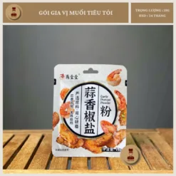 15g - Salt Pepper Garlic Powder Seasoning Packet - Green Pepper YANYIYI
